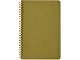 Бизнес тетрадь на гребне А5 "Pragmatic", 60 листов в клетку, зеленый хаки