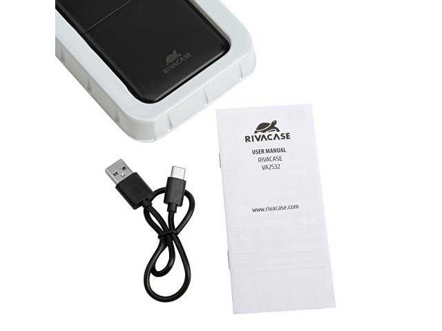 Внешний аккумулятор с быстрой зарядкой QC/PD VA2532, 10000 mAh thumbnail