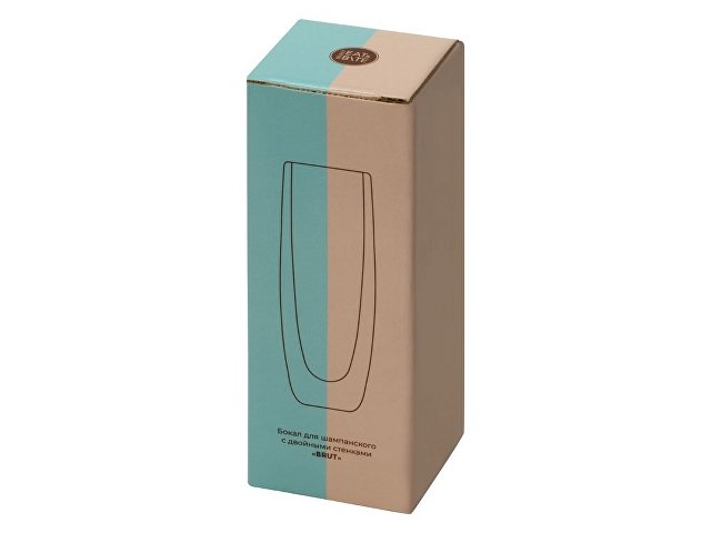 Бокал для шампанского с двойными стенками «Brut» thumbnail