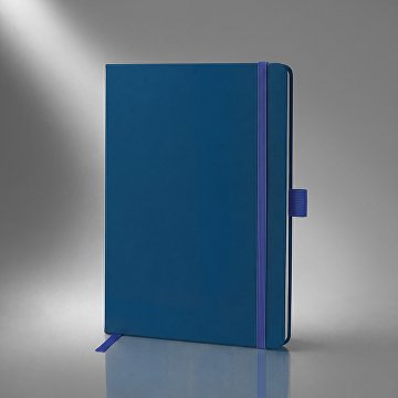 Блокнот А5 в гибкой обложке «Vision 2.0» soft-touch