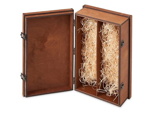 Подарочная коробка для двух бутылок «Cotes de Toul»