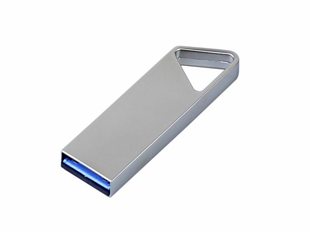 USB 3.0-флешка на 128 Гб с мини чипом и отверстием для цепочки — фото 2