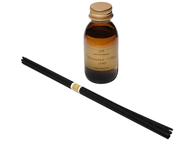 Ароматический диффузор с палочками, Баккарат: жасмин и миндаль, амбра, 100 мл thumbnail