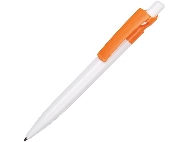 Шариковая ручка Maxx White,  белый/оранжевый