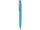 Ручка пластиковая soft-touch шариковая «Zorro», голубой/белый