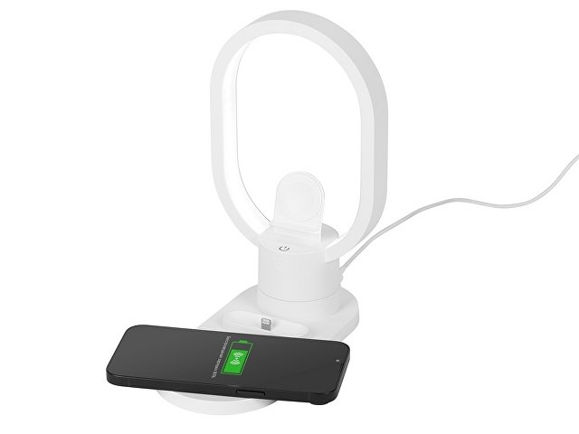 Беспроводная зарядная станция 4-в-1 «Portal» c лампой, 15 Вт thumbnail