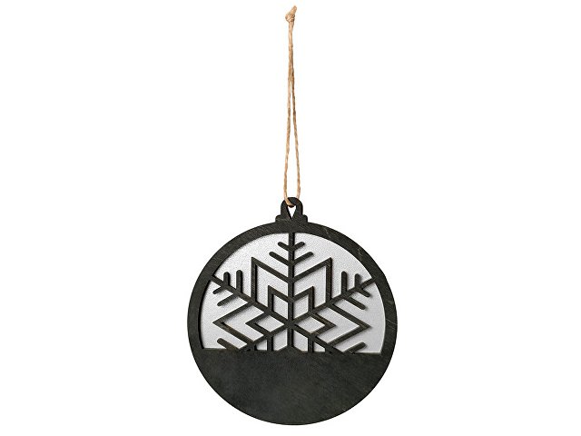 Подвеска деревянная «Noirflake»