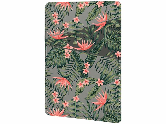 Картхолдер на 3 карты типа бейджа с возможностью полноцветной УФ-печати, софт-тач thumbnail