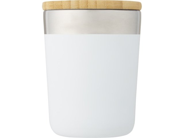 Кружка с вакуумной изоляцией и бамбуковой крышкой «Lagan» thumbnail