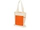 Складная хлопковая сумка для шопинга Gross с карманом, оранжевый