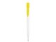 Ручка шариковая "Какаду", белый/желтый (Р)