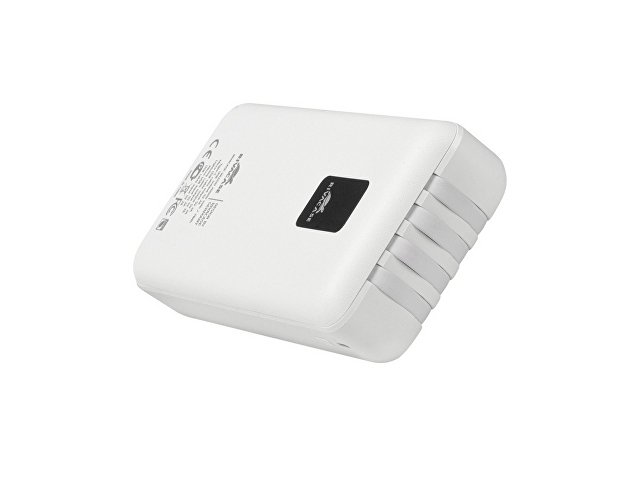 Внешний аккумулятор с дисплеем и встроенными кабелями VA2220, 20000 mAh thumbnail