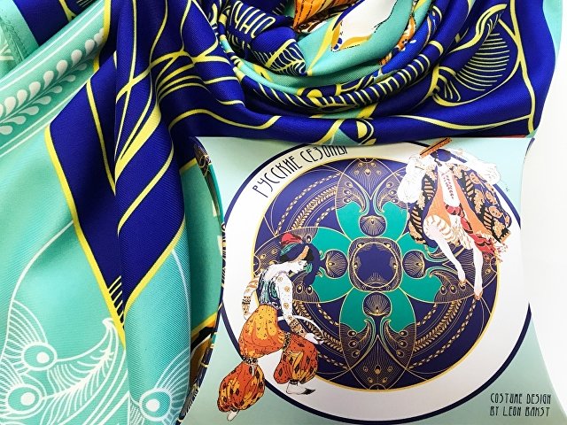 Платок «Русские сезоны. Леон Бакст» thumbnail