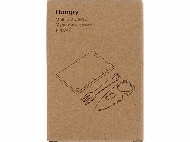 Мультиинструмент с ножом и вилкой «Hungry»