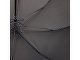 Зонт трость мужской TORBER, полуавтомат, черный, каркас файбергласс, эпонж, пластиковая ручка, диаметр 120 см