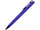 Ручка пластиковая soft-touch шариковая «Taper», синий/черный