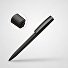 Ручка пластиковая soft-touch шариковая «Zorro», черный