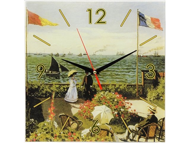 Часы настенные «Моне. Сад в Сент-Андрес»  (арт. 905909Sр)