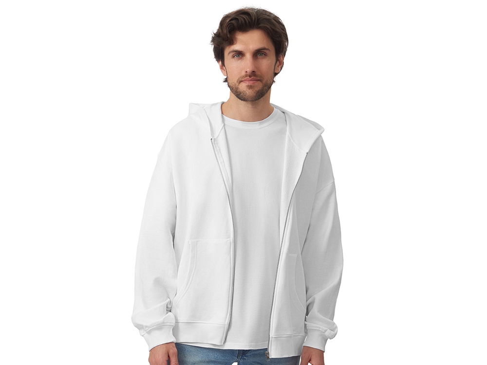 Толстовка оверсайз с капюшоном на молнии «Monaco» фото 2 Толстовка оверсайз с капюшоном на молнии «Monaco» фото 2