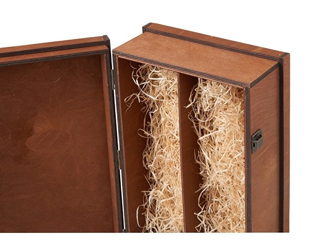 Подарочная коробка для двух бутылок «Cotes de Toul»