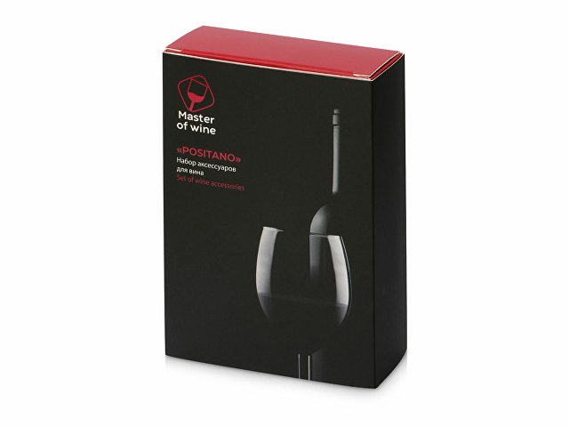 Набор для вина с аэратором и вакуумной пробкой «Positano» thumbnail