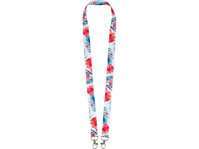 Ланъярд под сублимацию с 2-мя карабинами, 2 см thumbnail