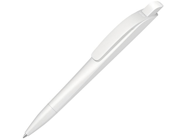 Ручка шариковая пластиковая "Stream", белый/белый