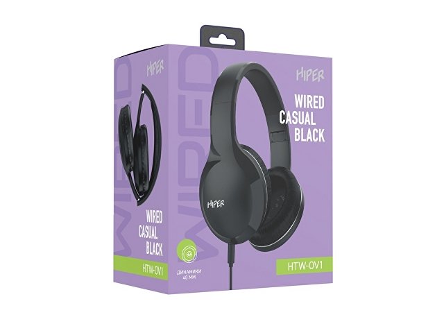 Проводные накладные наушники «WIRED CASUAL» thumbnail