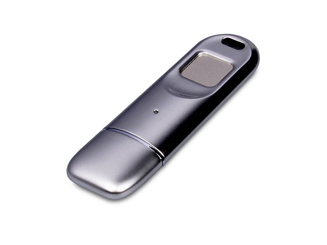 USB 3.0-флешка на 128 Гб со сканером отпечатков пальцев в подарочной упаковке