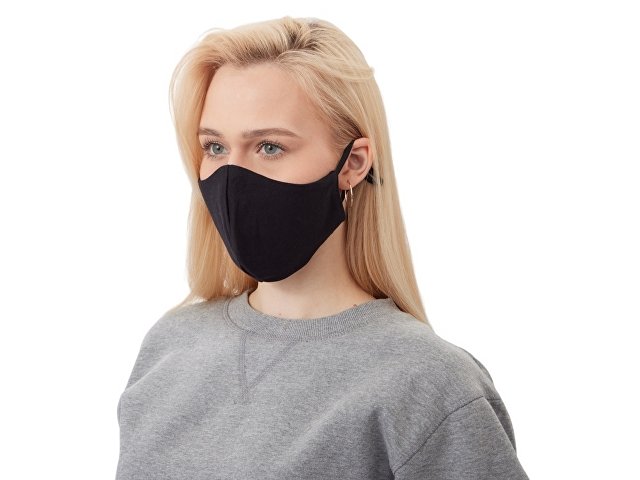 Маска для лица многоразовая с фиксаторами thumbnail