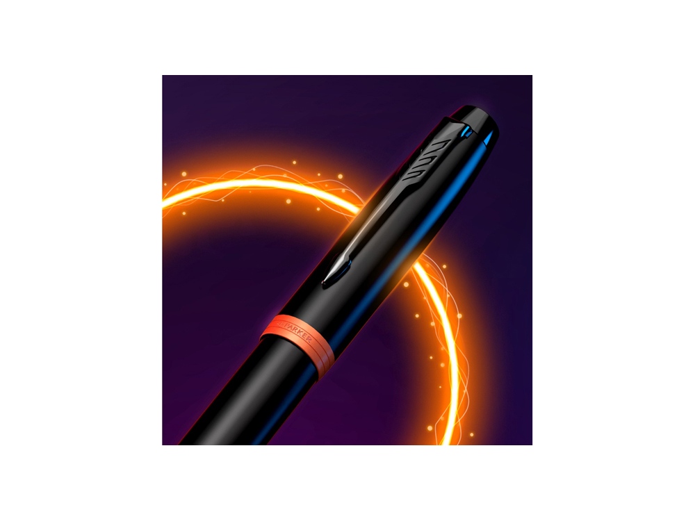 Ручка шариковая Parker «IM Vibrant Rings Flame Orange»