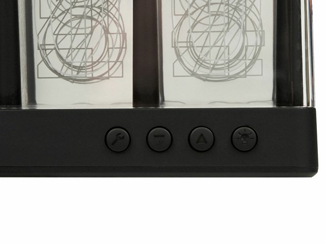 Часы с LED-подсветкой и беспроводной зарядкой «Cyber», 10 Вт thumbnail