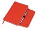 Блокнот A5 "Horsens" с шариковой ручкой-стилусом, красный