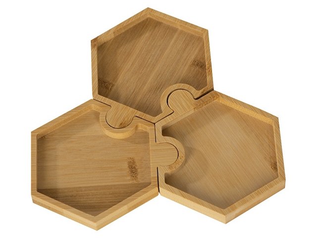 Набор костеров-менажниц в форме пазла «Sota» thumbnail