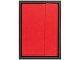 Ежедневник недатированный с магнитным клапаном А5 "Venezia", красный