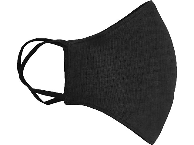 Маска для лица многоразовая из хлопка, анатомической формы thumbnail