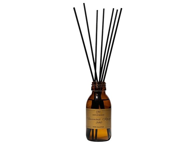 Ароматический диффузор с палочками, Баккарат: жасмин и миндаль, амбра, 100 мл