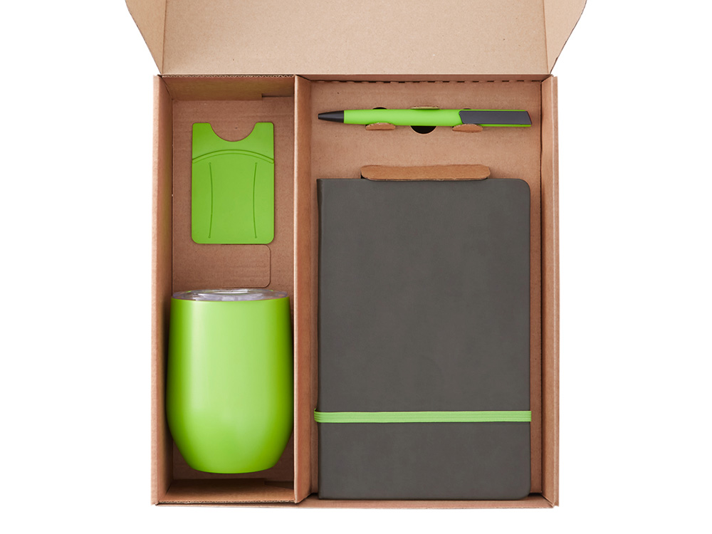 Набор «Refreshment» с термокружкой, блокнотом, ручкой и ланчбоксом фото 2 Набор «Refreshment» с термокружкой, блокнотом, ручкой и ланчбоксом фото 2