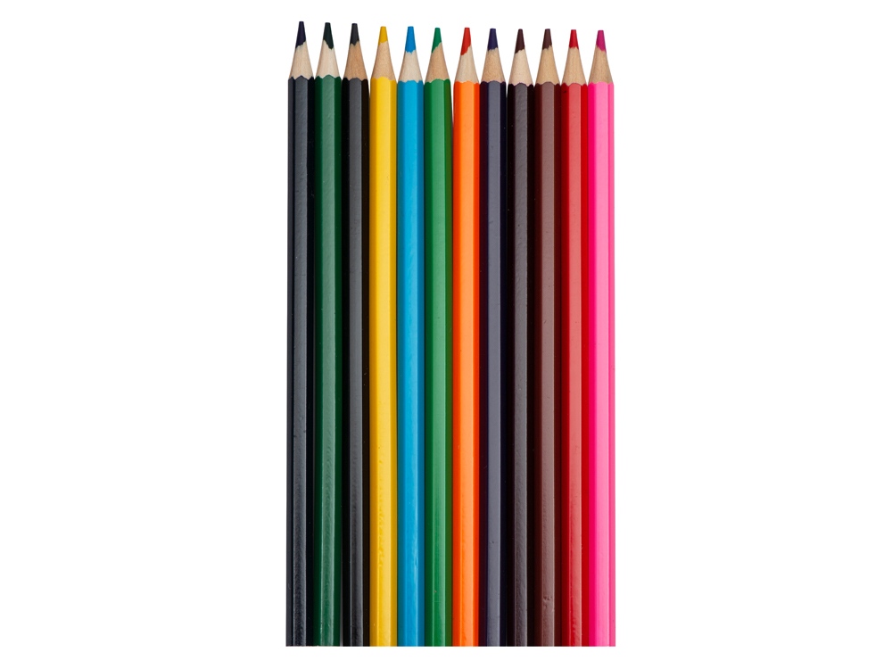 Набор из 12 шестигранных цветных карандашей «Hakuna Matata»