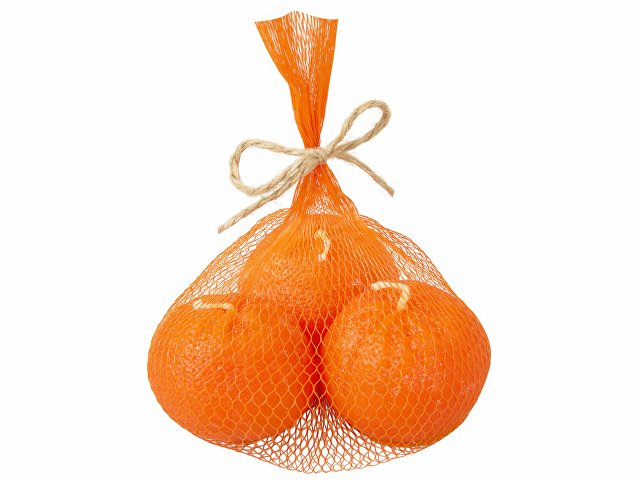 Набор свечей «Мандарины в сетке», без аромата thumbnail