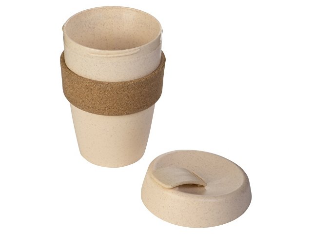 Стакан из пшеничного волокна с двойными стенками «Pino» thumbnail