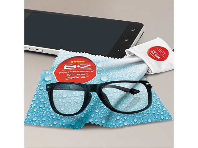 Очищающая салфетка в чехле с возможностью полноцветной печати thumbnail