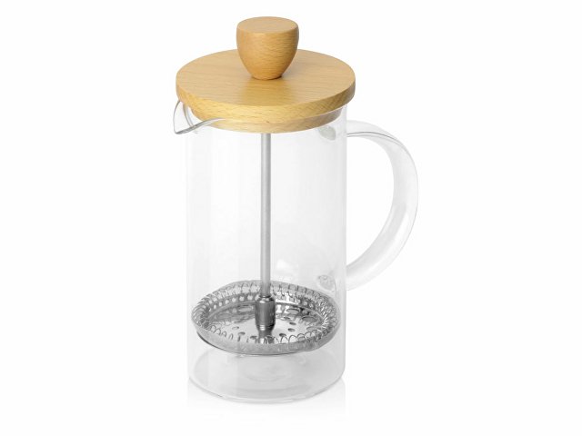 Подарочный набор с пледом, френчпрессом, чаем и вареньем thumbnail