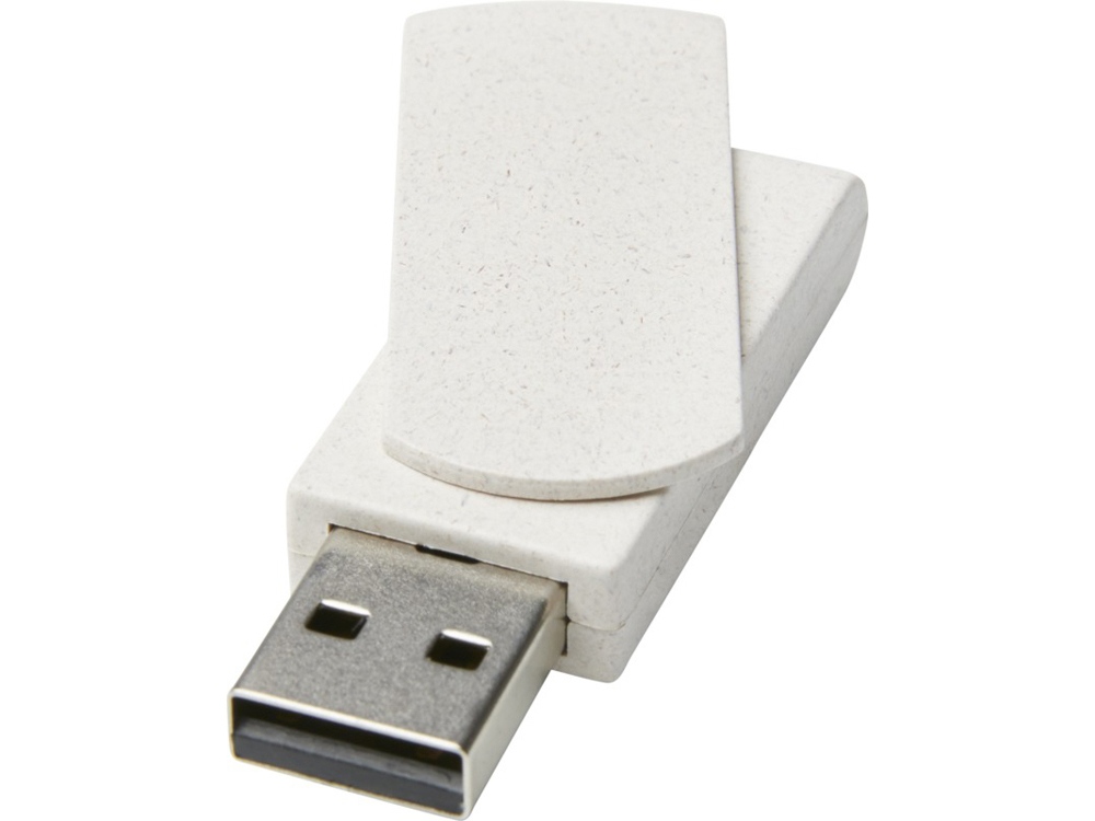 USB 2.0-флешка на 16ГБ Rotate из пшеничной соломы 1