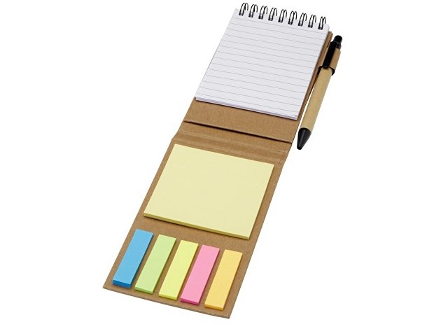 Блокнот «Flipper» со стикерами и шариковой ручкой thumbnail