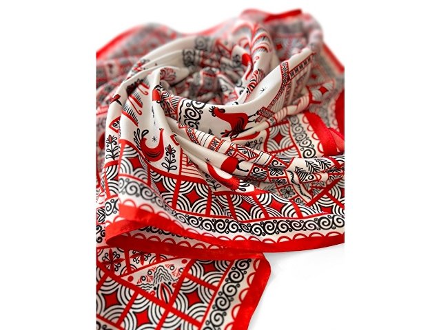 Платок «Мезенская роспись» thumbnail