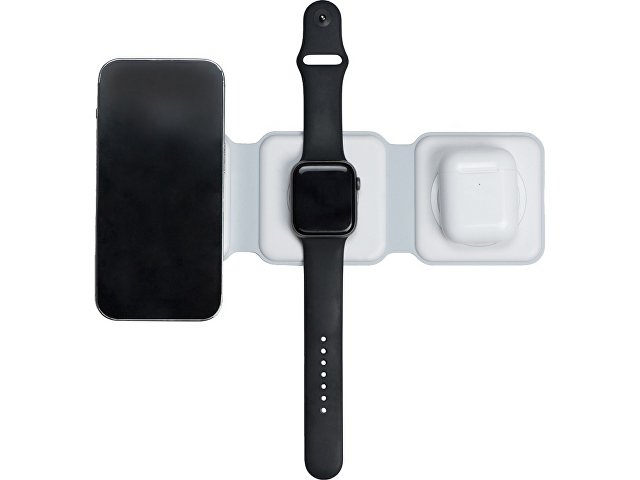 Беспроводное зарядное устройство 3-в-1 «Road», 15 Вт thumbnail