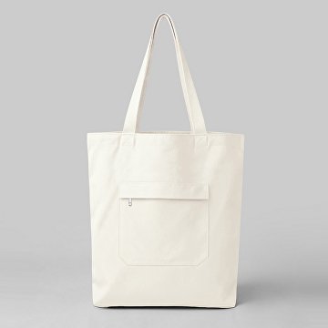 Сумка на молнии «Zipper» из хлопка 280 г/м2