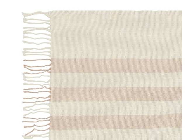 Плед «Reglet» из хлопка с бахромой thumbnail