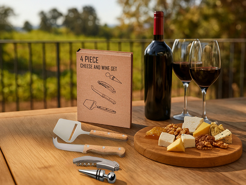 Подарочный набор для вина и сыра «Reze» фото 9 Подарочный набор для вина и сыра «Reze» фото 9